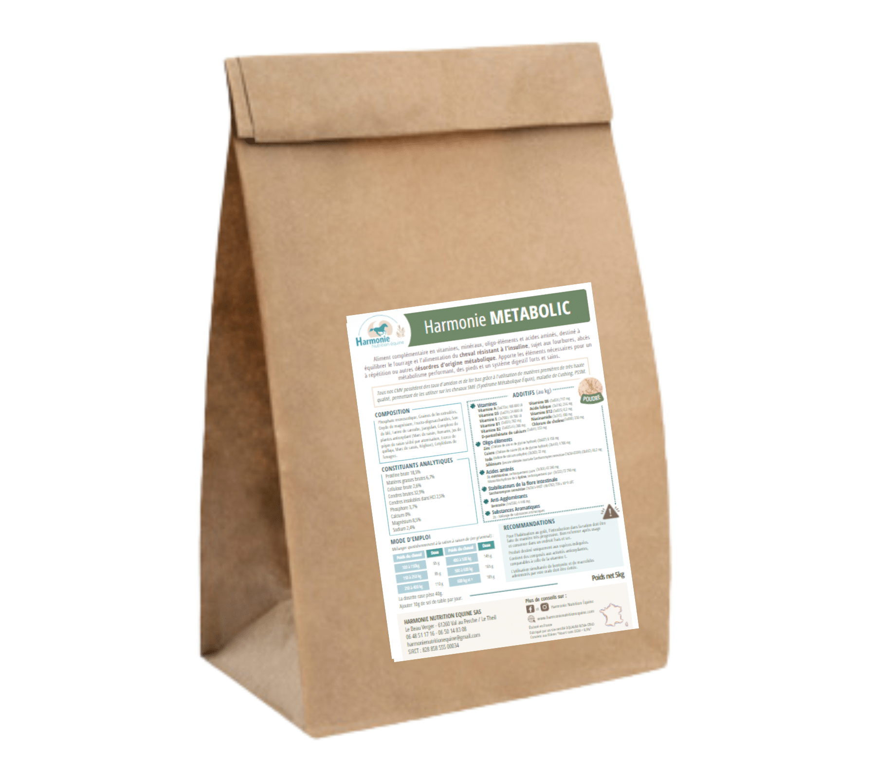 Sac de CMV Harmonie Metabolic