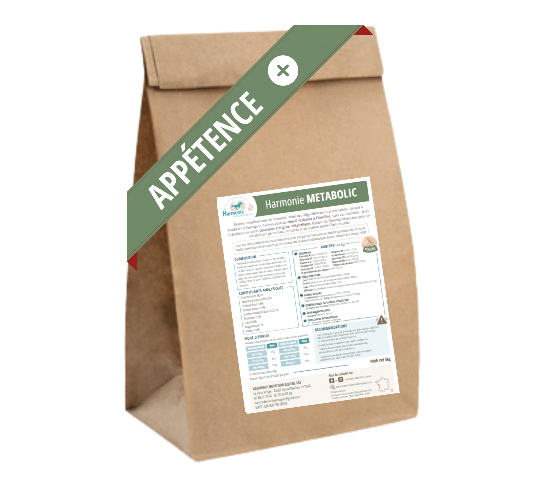 CMV Harmonie Metabolic Appétence + : efficace et appétent