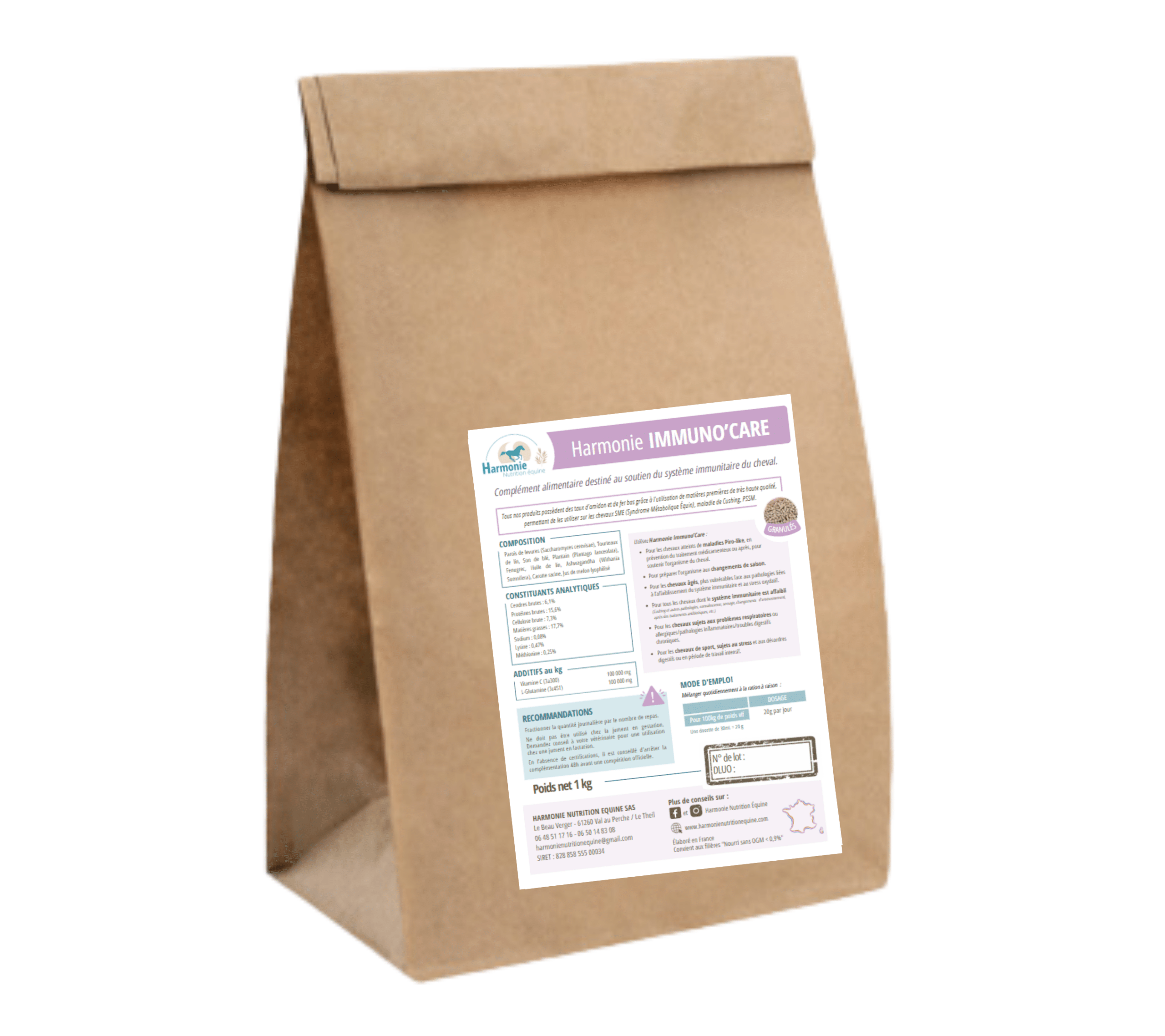 Sac de CMV Immuno'Care.